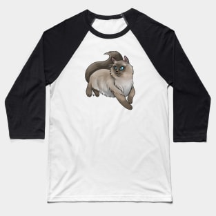 Cat - Ragdoll - Seal Point Baseball T-Shirt